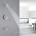 Aquacubic Cupc Wall montierte Druckausgleichsventil -Duschhahn mit Badewanne Spout